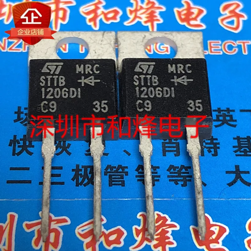 

30pcs original new STTB1206DI TO-220-2 600V 12A