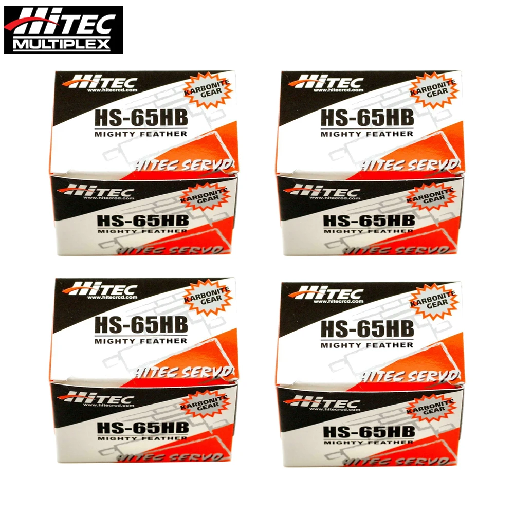 

Hitec HS-65HB HS65HB 4.8V~6.0V 1.9kg High Torque Carbon Fiber Gear Micro Analog Servo For Helicopters Flyer 1/18 Scale Cars