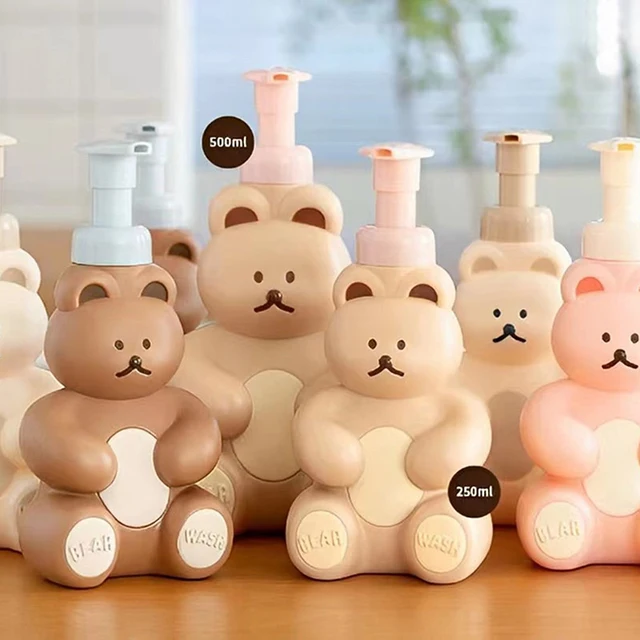 500 Ml Univerzális Kézi Testmosás Buborékkészítő Ábécé Tervezés Habkészítő Szivárgásbiztos Üres Szivattyú Palack Háztartáshoz - Image 5