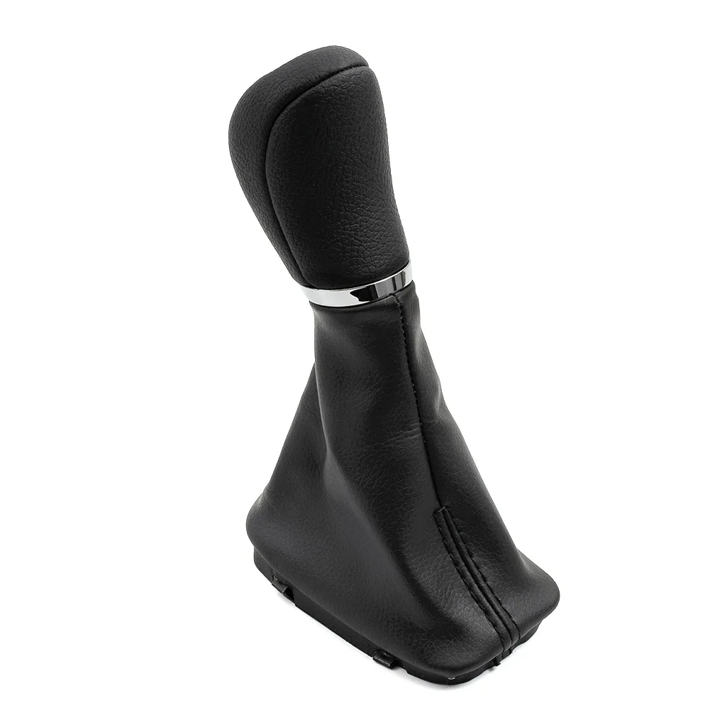 

Plastic + PU Leather Black Automatic Gear Shift Knob With Gaitor Boot For Mercedes-Benz W203/W204 Accessories For Vehicles