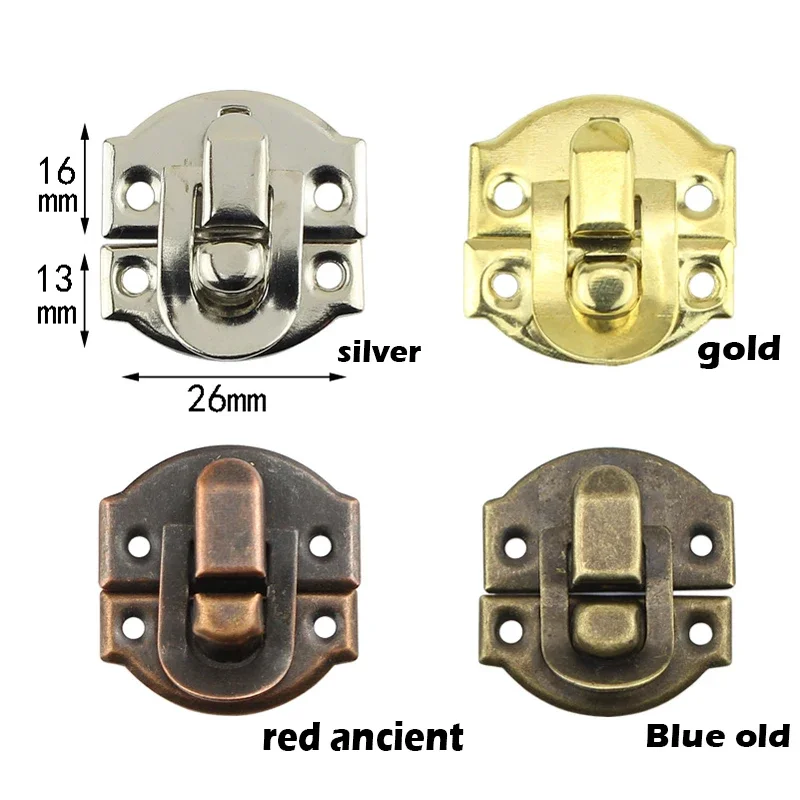Furniture Hardware Toggle Latches 5 sets of 10pcs Antique Hasps