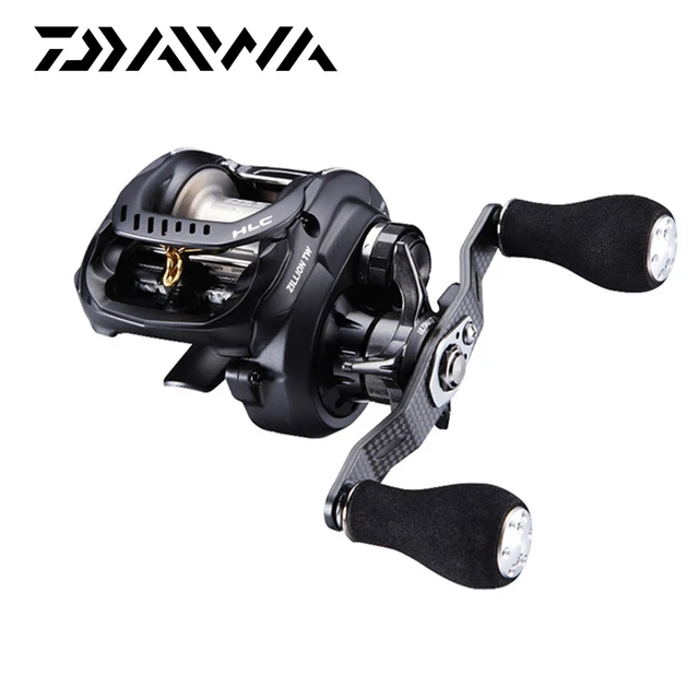 DAIWA ZILLION TW HLC 1514 1516 10+1BB 7.3:1 Soft Knob Brake System Gear  Ratio Saltwater Low Profile Baitcasting Fishing Reel - AliExpress