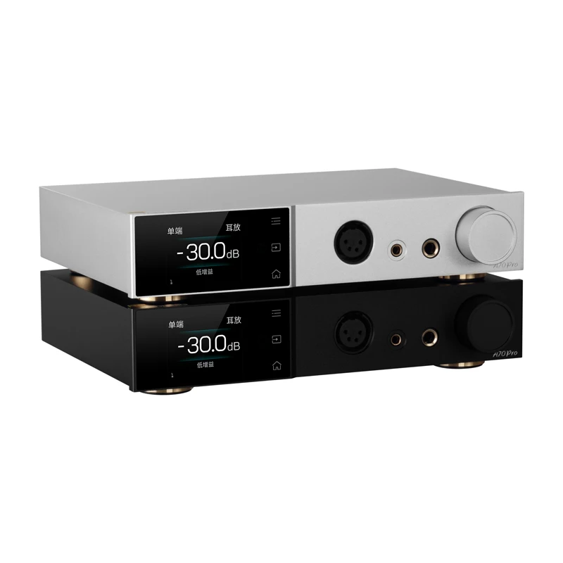 TOPPING A70 Pro Fully Balanced Headphone Amplifier 17000mW*2 Relay Volume Control Pre Amp with Remote Control