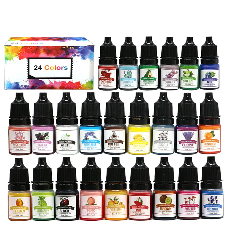 Epoxy Resin Dye Pigment Set 6