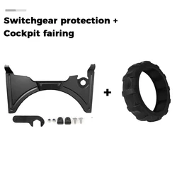 Adventure Motorcycle Cockpit Fairing Guard Cover Windshield (A set)