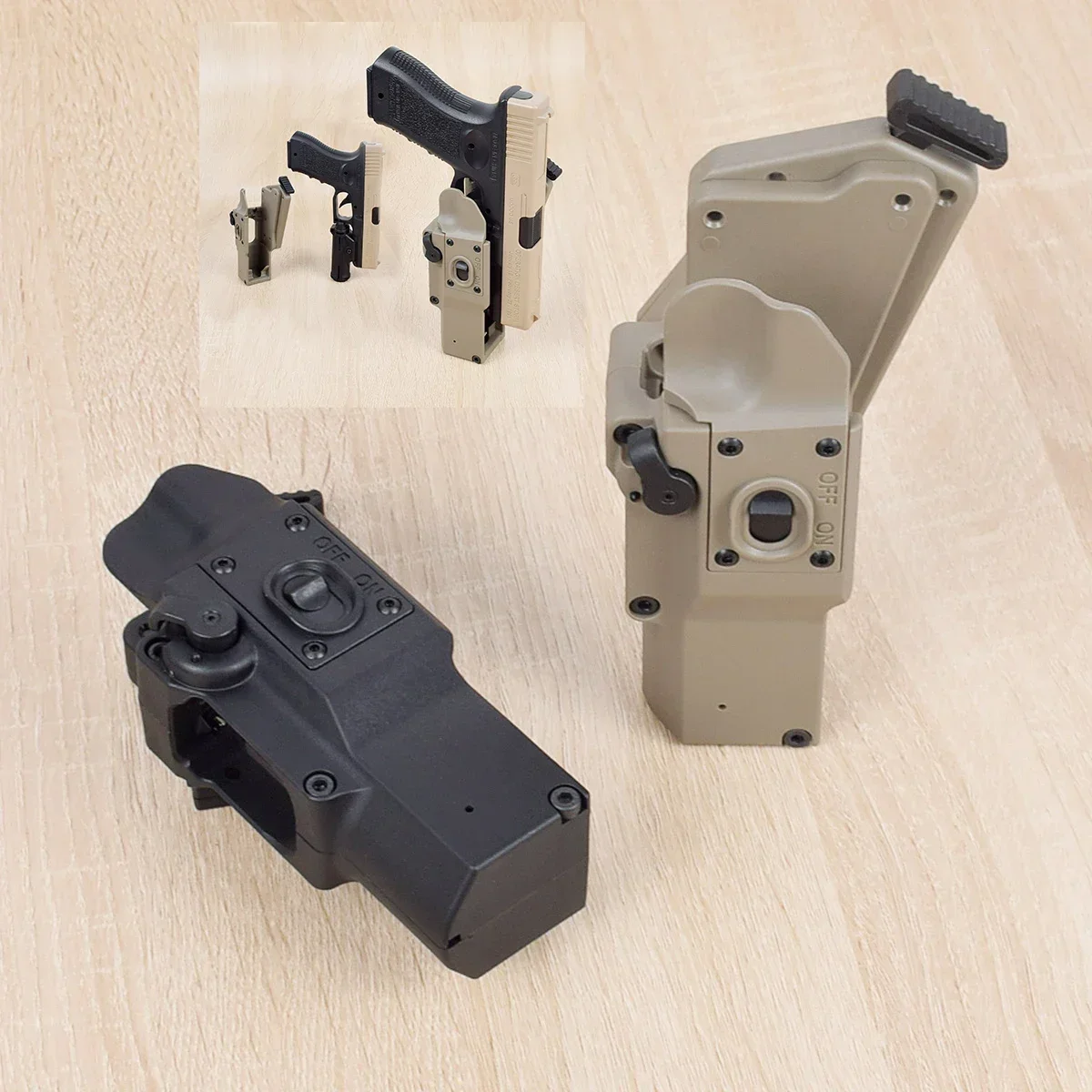 

Hunting Pistol Universal Gun Holster Adapter Fit Weapon Flashlight X300 X300U XH15 XH35 X300UH-B Tactical Holster Accessories