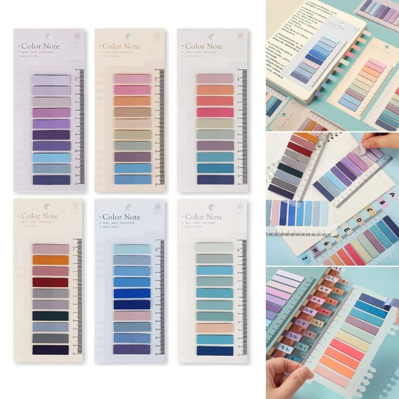 1200Pcs 60 �� ���� ���� Morandi ��ƼĿ �� ���ġ ������ �÷� ������ ��Ŀ ��ƼĿ �޸� ��, ��ƼĿ �� å ��