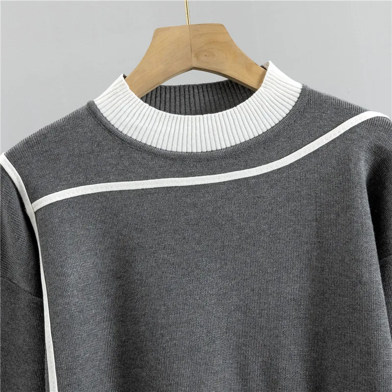 خريف 2022 المدرج 2 قطعة مجموعة محبوك طويلة الأكمام...