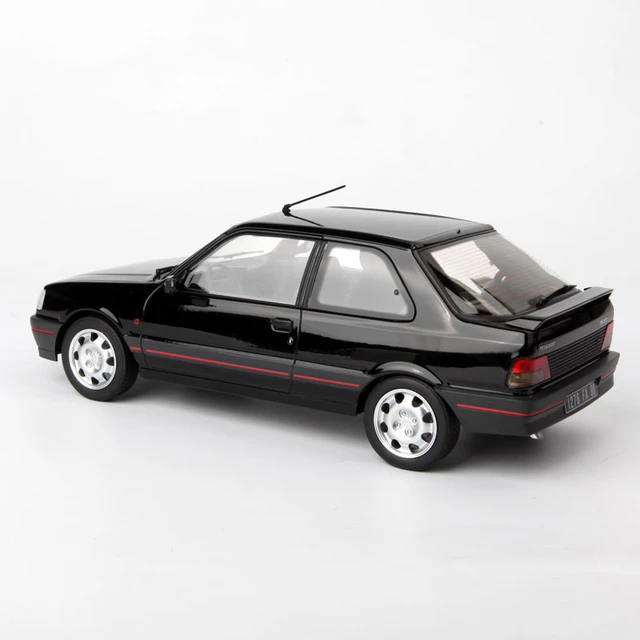 Diecast 1/18 Scale 309 GTI 1990 Sedan Simulation Alloy Car Model