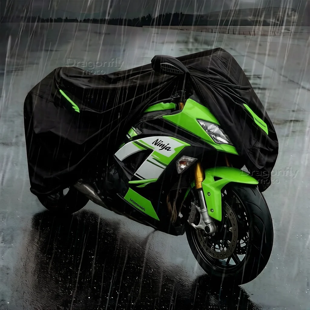 YAMAHA YZFR15 YZF-R15 R15 V3 V3.0 오토바이 커버 방수 야외 스쿠터 UV 프로텍터 레인 커버 반사 기능 포함