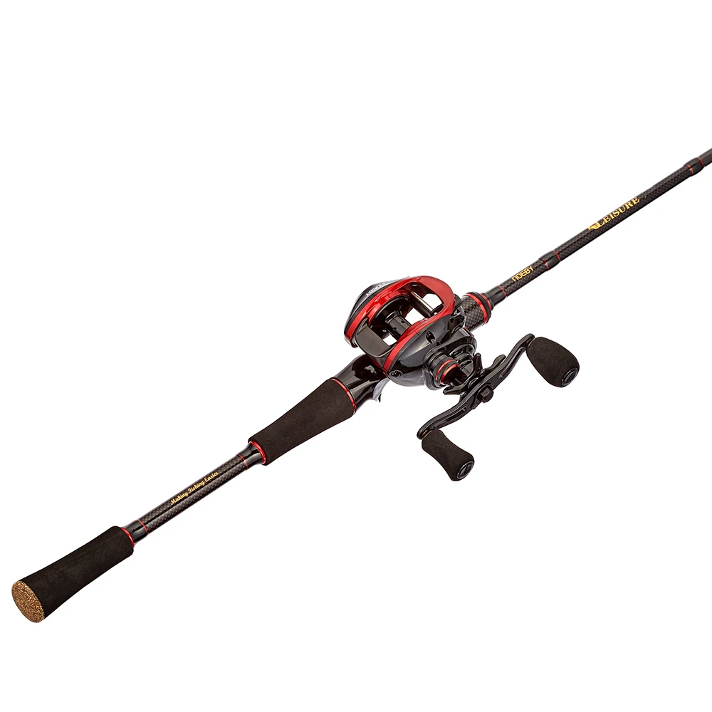 

High quality baitcasting combo fishing rod and reel carbon fiber for fishing