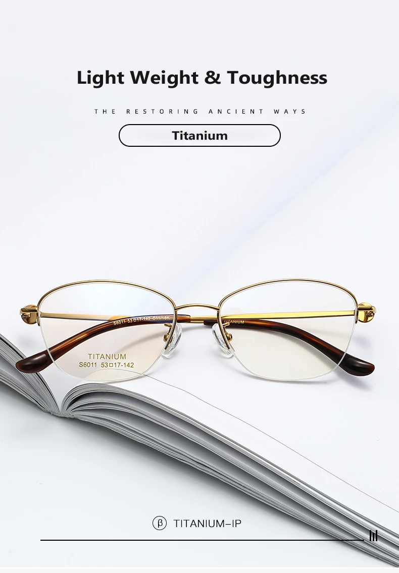 Oveliness Eyeglasses Front View