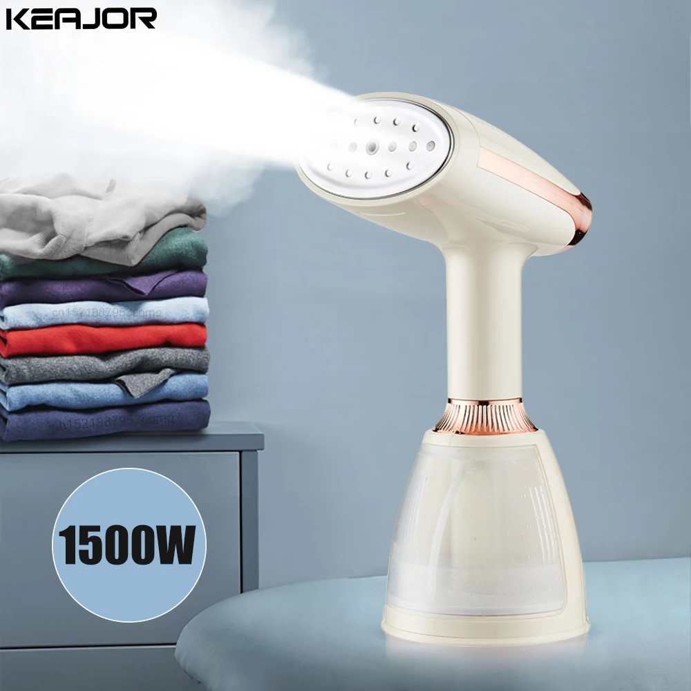 

Garment Steamer Portable Steam Iron For Clothes 1500W Powerful Handheld Mini Vertical Ironing Clothes Machine For Home Travel