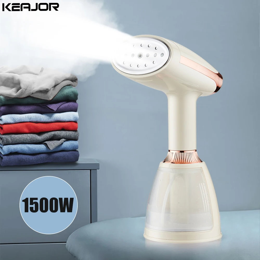 Garment Steamer Portable Steam Iron For Clothes 1500W Powerful Handheld ...