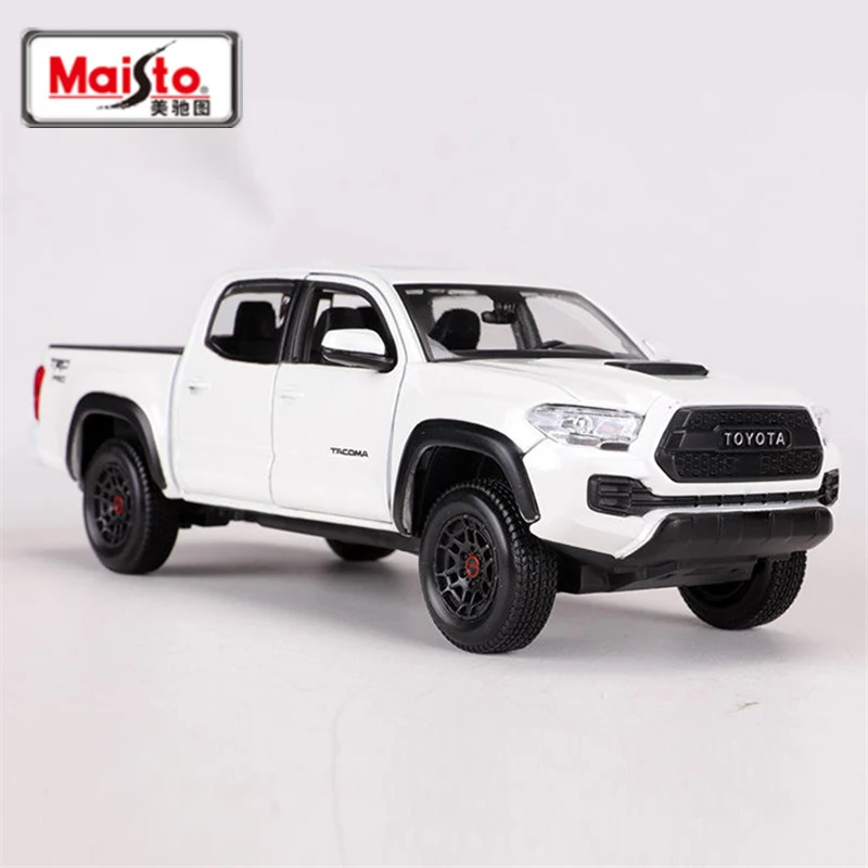 マイスト 1/27 トヨタ タコマ TRD プロ ホワイト/レッド/ブラック マイスト 1/27 トヨタ タコマ TRD プロ ホワイト/レッド