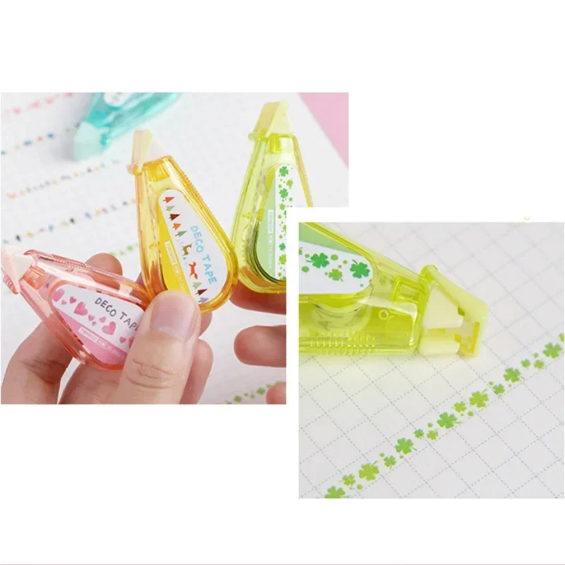 Kawaii Correction Tape Lovely Cartoon Cake Heart Style Correction Tape for DIY Decorative Scrapbook Journal Student Supplies 1pc
