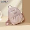 GOLF backpack female 2024 new lightweight small backpack canvas large capacity commuter student small schoolbag wate 3