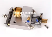 Simple CNC automatic glass cutting machine knife box. Can cut straight lines and shapes. 1