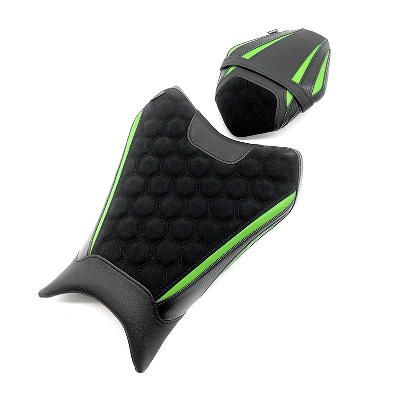 Front Rear Solo Seat Cowl Cushion Pad Synthetic Leather For