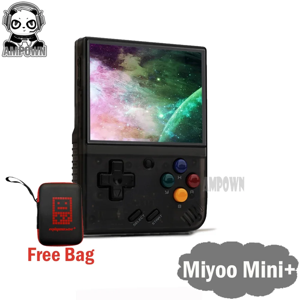 Housse De Protection 3en1 Pour Console MIYOO MINI Plus - Coque Souple Et Légère