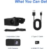 HD 1080P Pet Cameras Outdoors Wireless Collar Camera No WiFi Needed Video Records for Cats Dogs Birthday Gift Mini Camera 6