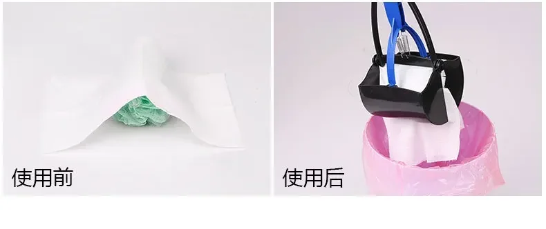 Foldable Pet Pooper Scooper Long Handle Dog Poop Scoop Clip Shovel Easy Pick Up Animal Feces Picker Pet Outdoor Cleaning Tools