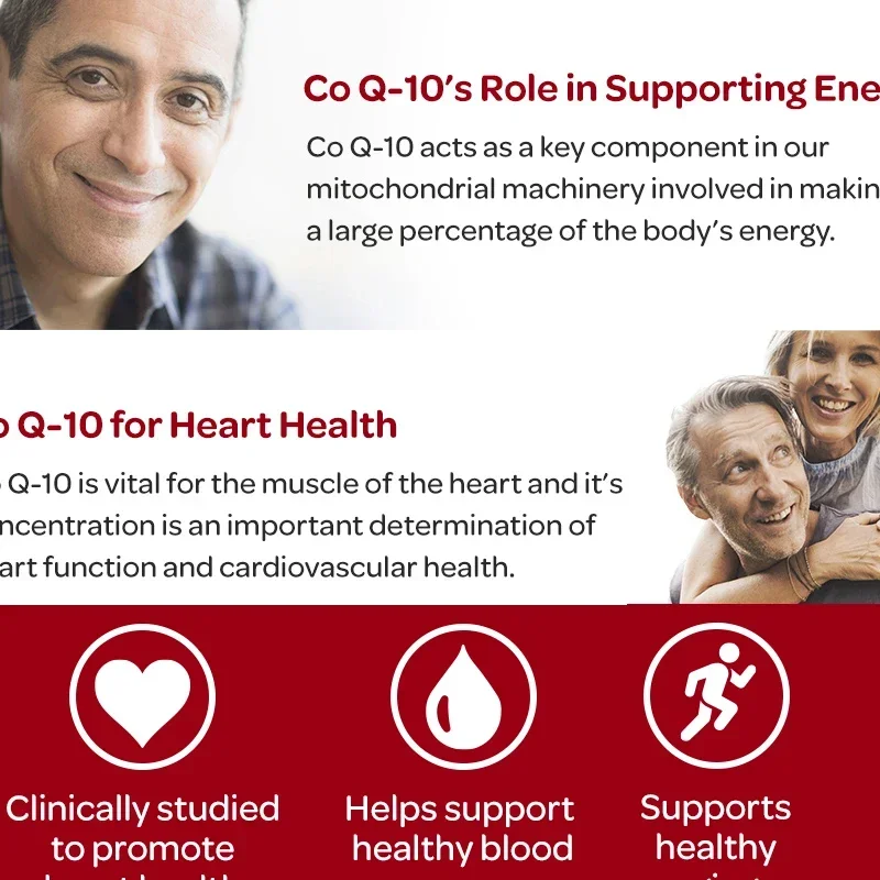 300 Mg Organic Ultra High Absorption COQ10 Coenzyme Q10 Vascular and Heart Health Blood Pressure Energy Suitable for Adults