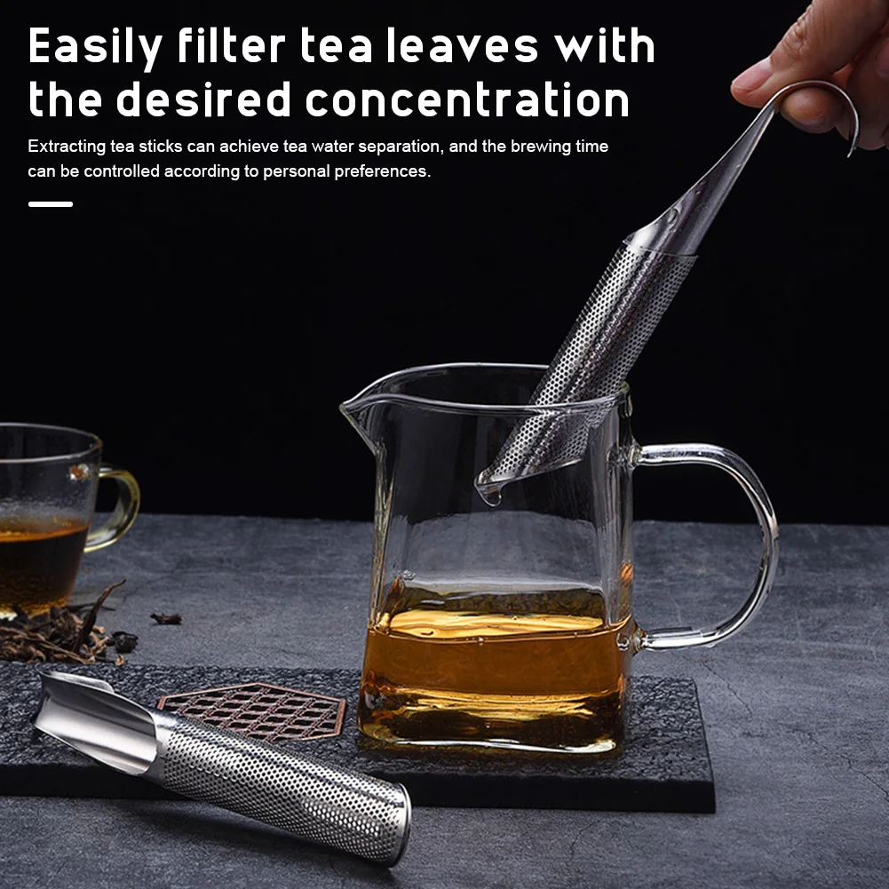 Description Picture 5 of itemStainless Steel Home Tea Infuser Strainer For Spice Colator Ceremony Set Creative Poop Teaware Teapot Sieve 2024New