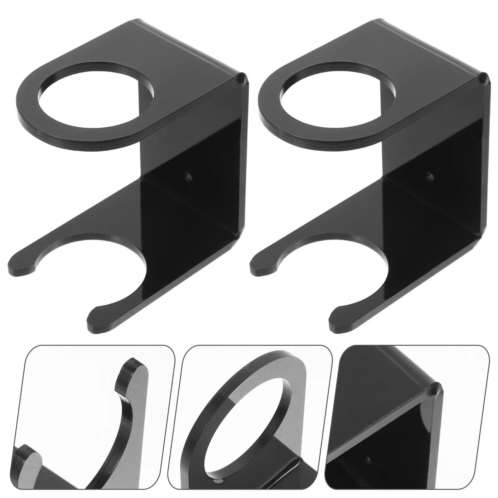

2 Pcs Baseball Stand Storage Bat Holder Softball Acrylic Multi-functional Rack Showing Support