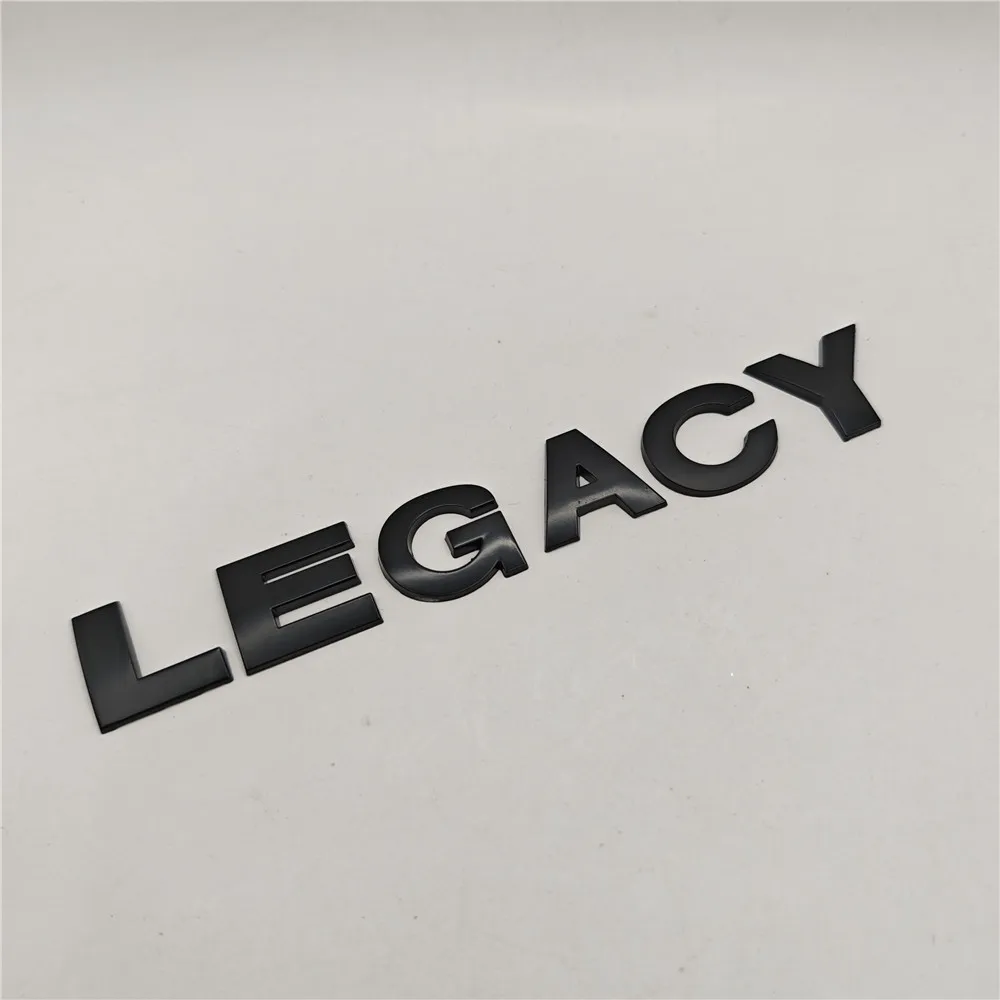 Subaru LEGACY 용 뒷 트렁크 데칼 엠블럼 배지 자동차 문자 스티커 데칼 스타일링
