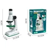 Microscope Portable 1200x HD Eyepiece Kids Science Education Experiment Exploration Set Gift Toys 2