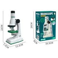Microscope Portable 1200x HD Eyepiece Kids Science Education Experiment Exploration Set Gift Toys 2