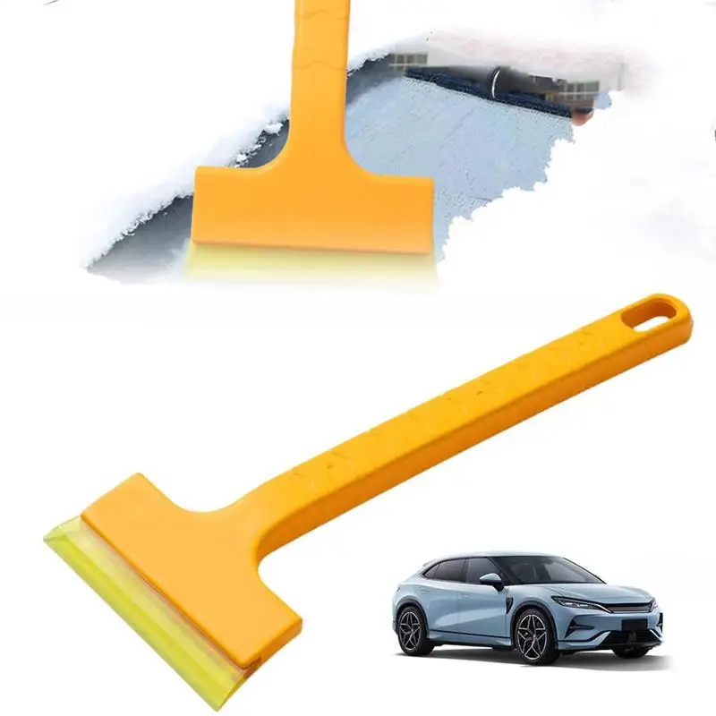 Car Window Scraper for Snow and Ice Windshield Scraper Snow Car Brush Ergonomic Grip Window Ice Shovel Deicer