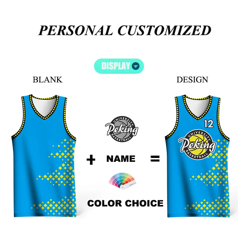 Buy Custom V-Neck Basketball Jerseys Online