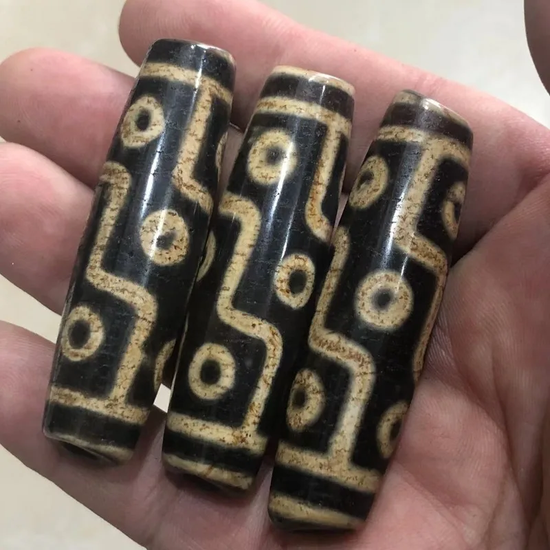 

Агат девять глаз Dzi бусины кулон свитер цепи ювелирные изделия мужские и женские подвески