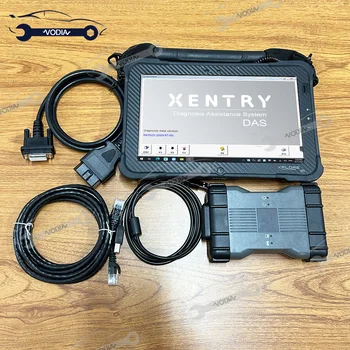 Strumento Diagnostico Completo MB SD C6 Xentry DoIP Multiplexer per Diagnosi Camion, Auto e Autobus con Tablet Xplore