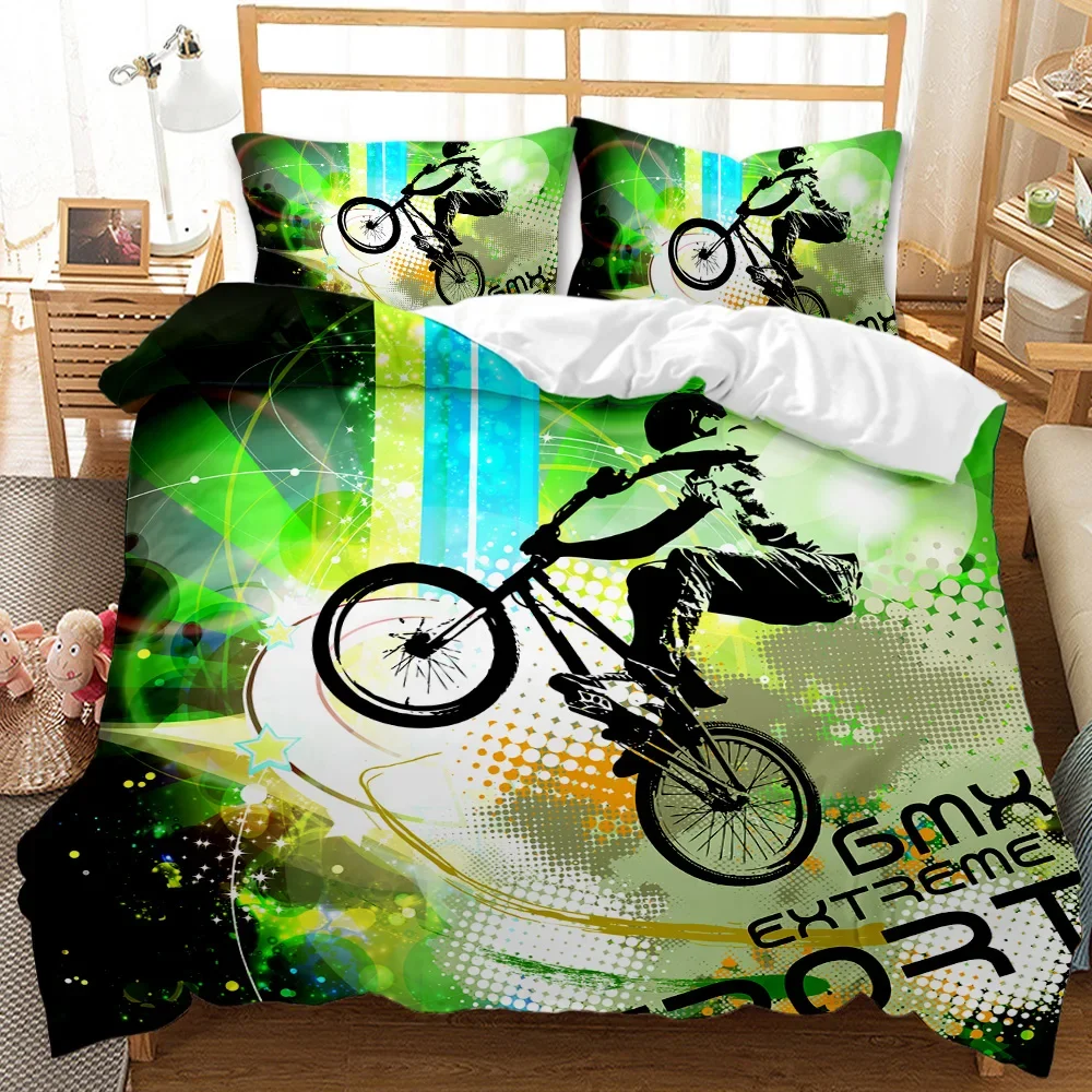 KTM kidsシーツセット Amazon.com: Dirt Bike Bedding Set Twin Size Kids Motocross