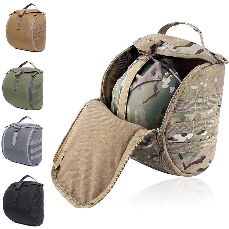 

Tactical Molle Helmet Bag Military Combat Fast Helmet Storage Pouch Hunting Shooting Combat Helmet Accessories Bag Pack