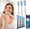 For Philips Sonicare C3 4 Pack Replacement Toothbrush Heads Plaque Defence Toothbrush Brush Head White Or Black 2