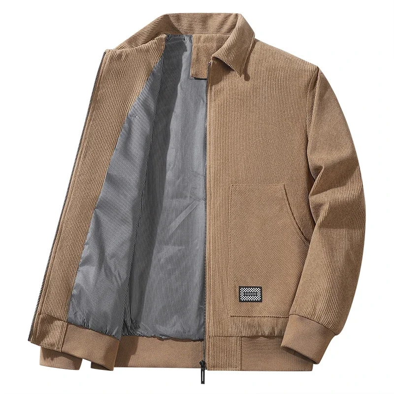 Corduroy Jacket Cordjacke Lammfell Herren Herren Winter Jacke
