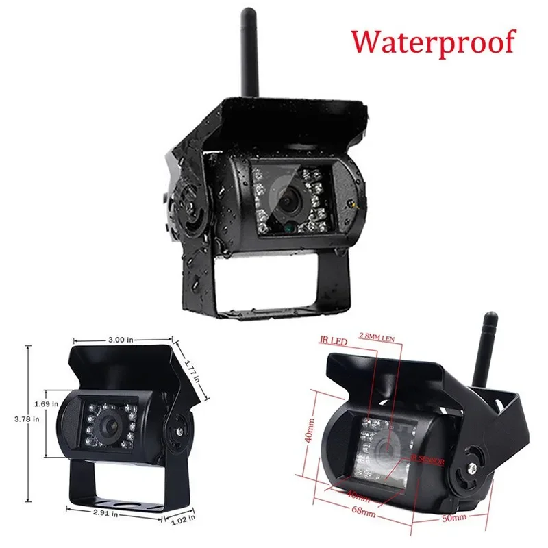   ī޶ LCD , Ʈ  RV ƮϷ , 12V-24V Ĺ ī޶, 7 ġ