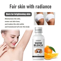 Crème anti-élimination noire pour l'intérieur des cuisses, parties intimes, aisselles, Essence blanchissante foncée, élimine la mélanine, crème blanchissante pour la peau 1