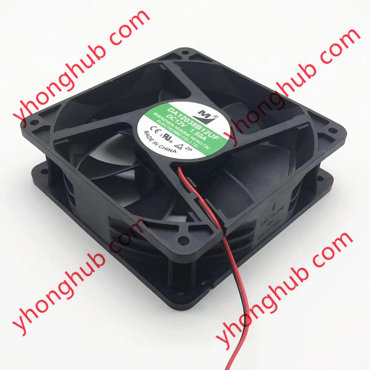 Huaxia Hengtai Da12038b12uf dc 12v 1.50a 120x120x38 mm Ventilador de Refrigeração do Servidor de Fios