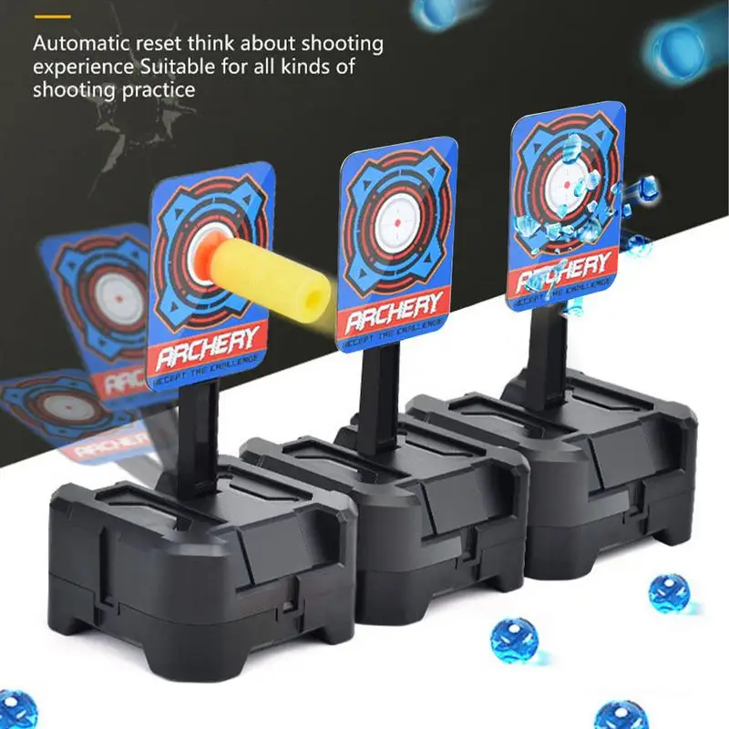 Alvo Digital Auto para Blaster Guns Brinquedos, Correndo alvos de tiro, pontuação eletrônica, Auto Reset, Natal
