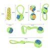 Pet Dog Toys for Large Small Dogs Toy Interactive Cotton Rope Mini Dog Toys Ball for Dogs Accessories Toothbrush Chew Puppy Toy 2