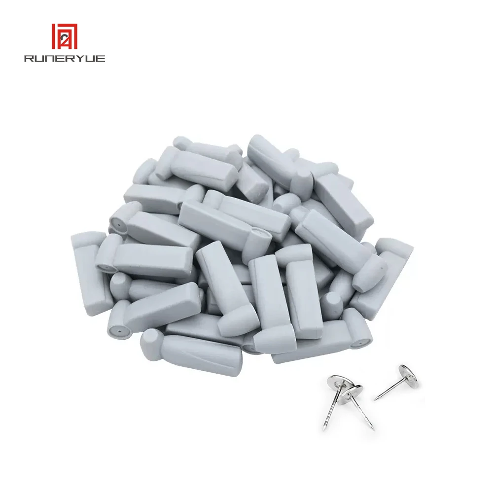 

1000PCS Pencil 30mm Small Magnet Stick Tag 58KHz Clothing Security Tag EAS AM Hammer Hard Tag for Retail Anti-theft