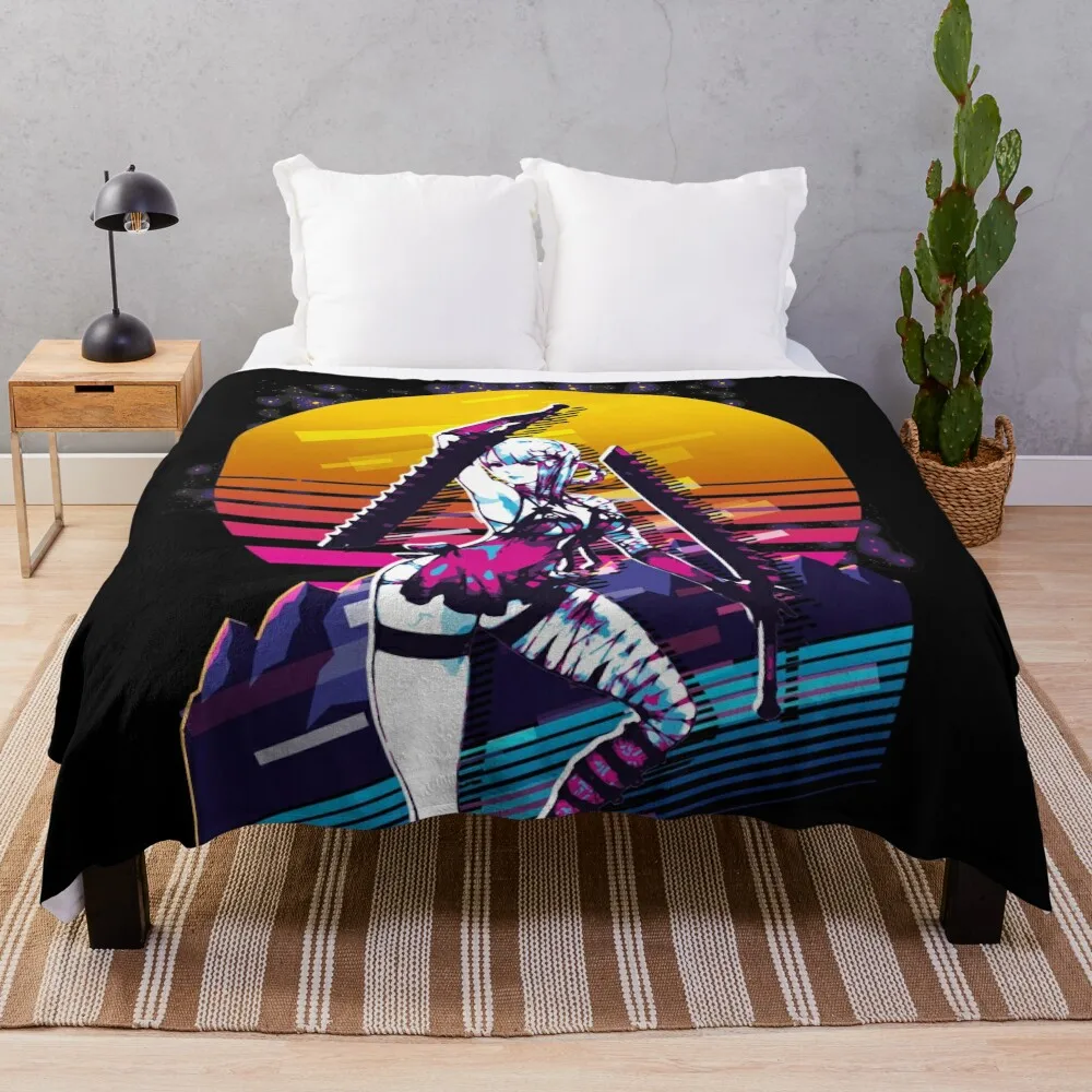 Nier Replicant - Kaine * 80S Retro * Coperte Coperte Da Tiro E Coperte Furrys