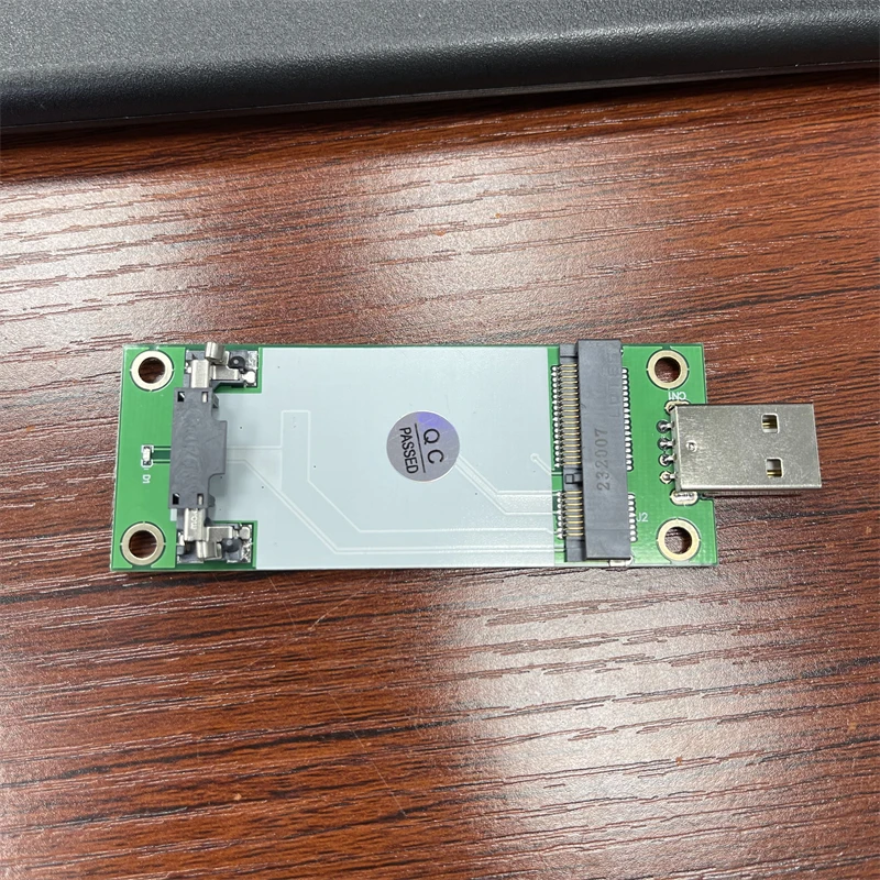 PC용 미니 PCIE-USB2.0 네트워크 어댑터, SIM 카드 슬롯 지지대, 3G 4G WWAN LTE 모듈, 미니 PCI-E-USB 라이저 보드, 6 핀, 8 핀