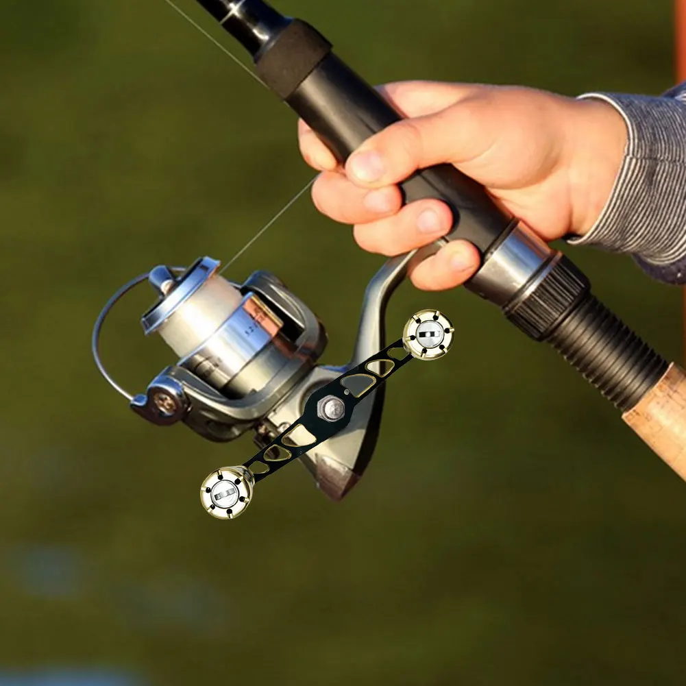 Bait Casting Fishing Reel Handle Aluminum Alloy Baitcasting Fishing Reel Rocker Baitcasting Reel Handle for Fishing