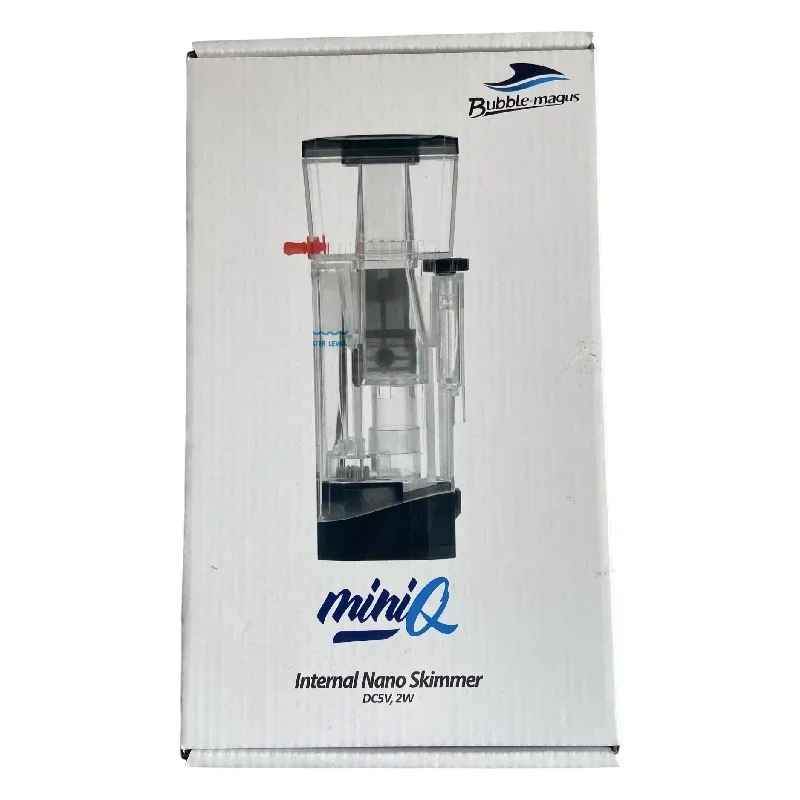 Bubble Magus Mini Q Skimmer Built-in Hanging Cylinder Type DC Needle Brush Water Pump for 75L Aquarium 6